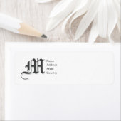 Anpassen der Rücksendeadresse für Monogram M (Insitu)