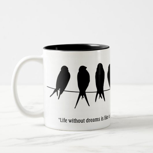 Anpassen der Tasse von Kaffee (Links)