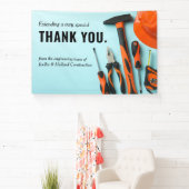 Anpassen der Toolset-Konstruktion | Minimaler Dank Banner (InSitu)