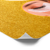 Anpassen der Vordertür von Eyelash Extensions Stud Poster (Ecke)