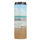 Anpassen der Wärmeleiter Ihres Fotos mit Textname Thermosbecher (Rückseite)