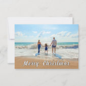 Anpassen der Weihnachtskarte für Ihr Foto (Vorderseite)