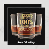 Anpassen der Wochenendprognose 100% Chance von Bou Einladung (Vorne/Hinten)