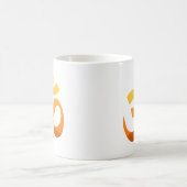 Anpassen der Yoga Om Mantra Symbol Meditation Fitn Kaffeetasse (Mittel)