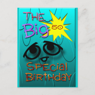 Anpassen des Alters Postkarte