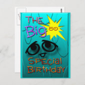 Anpassen des Alters Postkarte (Vorne/Hinten)