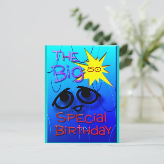 Anpassen des Alters Postkarte (Stehend Vorderseite)