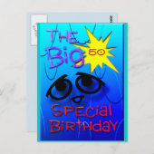 Anpassen des Alters Postkarte (Vorne/Hinten)