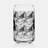 Anpassen des benutzerdefinierten Monogramms für da Dosenglas (Rechts)