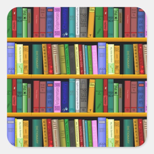 Anpassen des Bibliotheksentwurfs Quadratischer Aufkleber (Vorderseite)