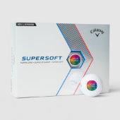 Anpassen des Business-Logo-Callaway Supersoft 12 P Golfball (Verpackung)