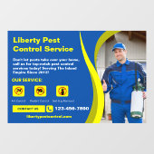 Anpassen des Business-Text-Fotos für die Kontrolle Fensteraufkleber (Blatt)