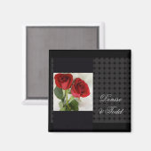 Anpassen des eigenen Hochzeitsmagneten Magnet (Vorderseite/Rückseite)