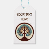 Anpassen des eigenen Lebensbaums Geschenkanhänger (Vorderseite)