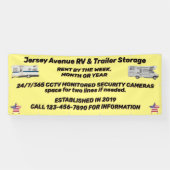 Anpassen des einfachen RV- und Trailer-Speicherges Banner (Horizontal)
