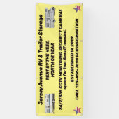 Anpassen des einfachen RV- und Trailer-Speicherges Banner (Vertikal)