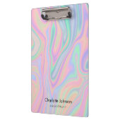 Anpassen des farbigen, flüssigkeitseisernen Farbde Klemmbrett (Links)