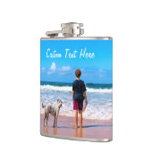 Anpassen des Foto-Flags mit Textname Flachmann (Links)