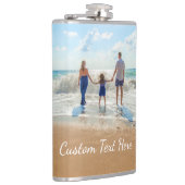 Anpassen des Foto-Flasengeschenkes mit Text Flachmann (Rechts)