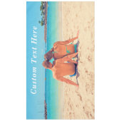 Anpassen des Foto-Tablets mit Text Tischdecke (Vorderseite)