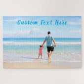 Anpassen des Foto- und Textpuzzles Puzzle (Horizontal)