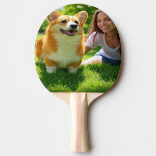 Anpassen des Fotos für Begleiter hinzufügen Tischtennis Schläger