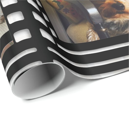 Anpassen des Fotos oder des Artworks Geschenkpapier (Rolleneckpunkt)