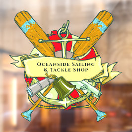 Anpassen des generischen Anchor Oars-Themas Fensteraufkleber