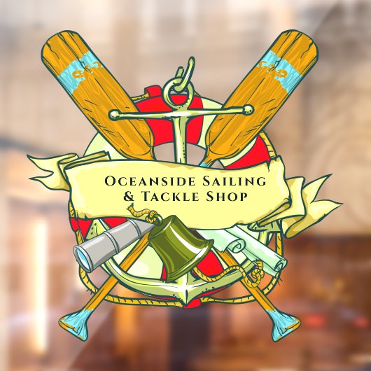 Anpassen des generischen Anchor Oars-Themas Fensteraufkleber (Blatt 2)