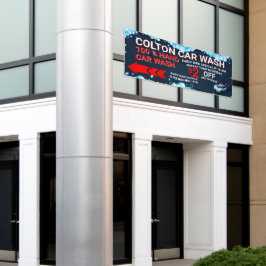 Anpassen des Geschäftsverkehrs mit großen Autos Banner