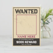 Anpassen des Gewollt Plankeneditor Einladung (Stehend Vorderseite)