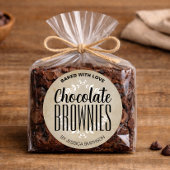 Anpassen des hausgemachten Etiketts HM001_08rdv3 Runder Aufkleber