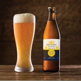 Anpassen des Hochzeitsempfang-Trauzeugen usw. Bierflaschenetikett