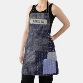 Anpassen des japanischen Sashiko-Musters Schürze (InSitu)