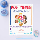 Anpassen des Kindertagesbetreuungs-Flyers Flyer (Einzeln)