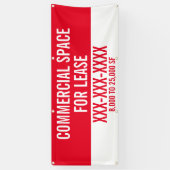 Anpassen des Kommerziellen Raumes für das Lease-Fe Banner (Vertikal)