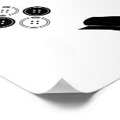 Anpassen des Label-Posters Poster (Ecke)