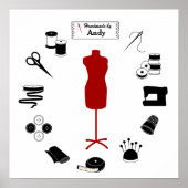 Anpassen des Label-Posters Poster (Vorne)