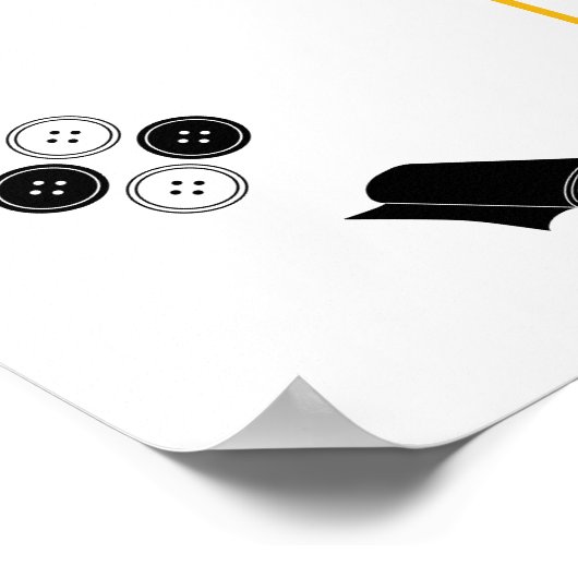 Anpassen des Label-Posters Poster (Ecke)