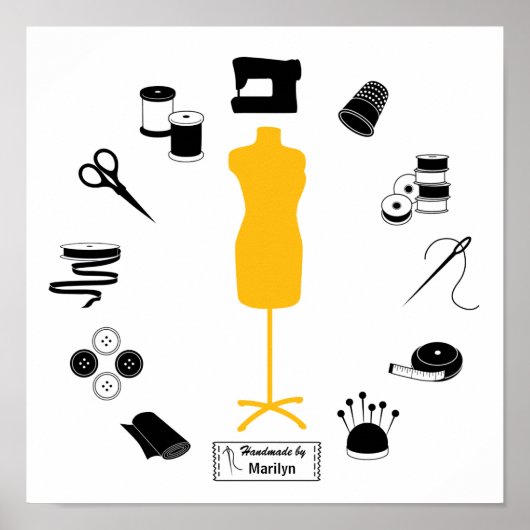 Anpassen des Label-Posters Poster (Vorne)