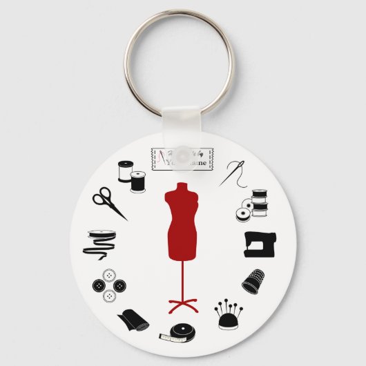 Anpassen des Label-Schlüsselanhängers Schlüsselanhänger (Vorderseite)