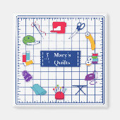 Anpassen des Labelquilt-Magneten Magnet (Vorne)