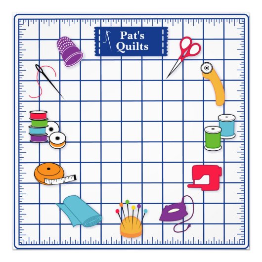 Anpassen des Labelquilts Fotodruck (Vorne)