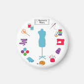 Anpassen des Labels Magnet (Vorne)