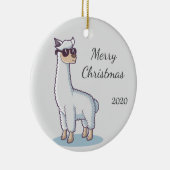 Anpassen des Llama-Zuchttieres Keramik Ornament (Rechts)