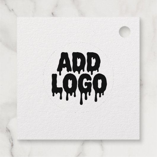 Anpassen des Logo-Bildes Geschenkanhänger (Rückseite)