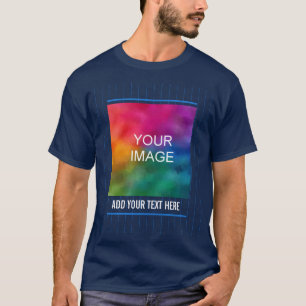 Anpassen des Logos für Foto-Unternehmen für Männer T-Shirt