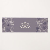 Anpassen des Logos Moderner Lotus Yogamatte (Vorderseite (Horizontal))