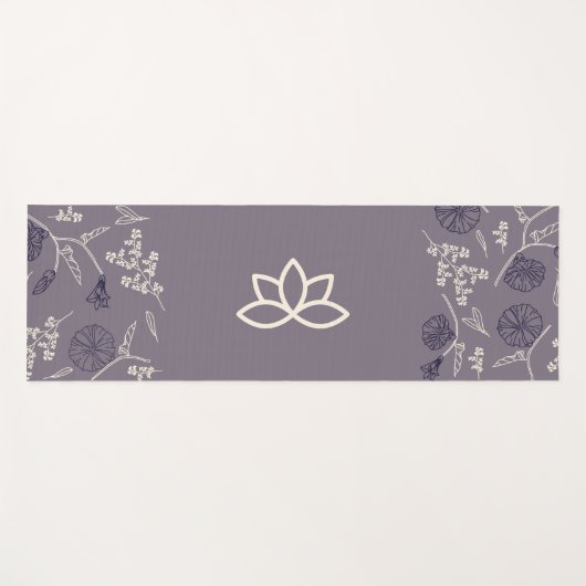 Anpassen des Logos Moderner Lotus Yogamatte (Vorderseite (Horizontal))