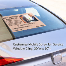 Anpassen des mobilen Spray-Tan-Service-Geschäfts